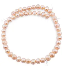 Sirag Perle de Cultura crem turtite 8-9mm, 36cm