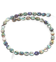 Sirag Scoica abalone oval 10mm, 40cm