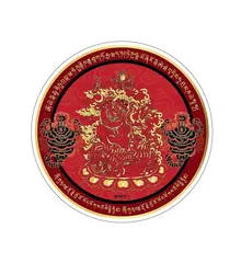 Abtibild Feng pentru protejarea familiei – Dorje Drolo – Guru Rinpoche – Scorpion - 11cm