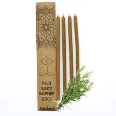 Betisoare parfumate din Palo Santo natural, 4 bucati, Rosemary