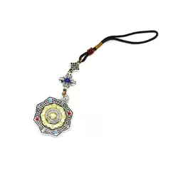 Amuleta Feng Shui 2022 Floare Lotus cu cele 8 simboluri norocoase remediu pentru familie, casatorie si bunastare