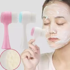 Perie curatare faciala cu 2 capete
