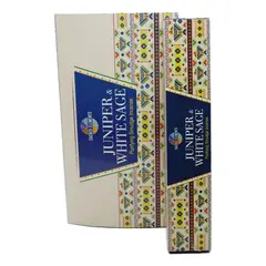 Betisoare parfumate Sacred Elements - Juniper and White Sage 15g, Premium