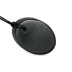 Pandantiv din Shungit - Oval 4-5cm