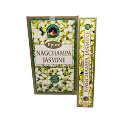 Betisoare parfumate Ppure Nag Champa Jasmine 15g