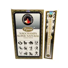 Betisoare parfumate Ppure Nag Champa Super Natural 15g
