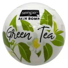 Bomba de baie efervescenta, Sence Beauty, Green Tea, 180g