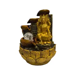 Fantana arteziana electrica, decoratiune Feng Shui pentru interior, Shiva cu Lotus