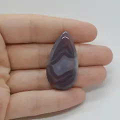 Cabochon Agat Botswana Portocaliu 38x20x6mm C99