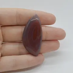 Cabochon Agat Botswana Portocaliu 45x21x7mm C123