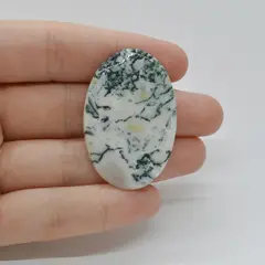 Cabochon Agat Copac 42x28x5mm C36