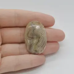 Cabochon Agat Crazy Lace 35x23x5mm C68