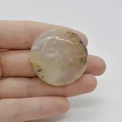 Cabochon Agat Dentritic 37x37x7mm C47