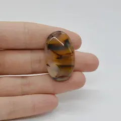 Cabochon Agat Montana 35x21x6mm C41