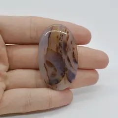 Cabochon Agat Montana 44x27x5mm C4