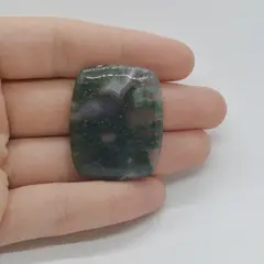 Cabochon Agat Moss 35x28x6mm C64