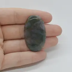 Cabochon Agat Moss 41x24x6mm C66