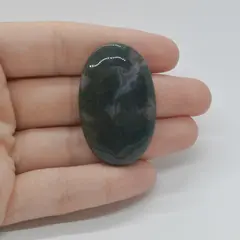 Cabochon Agat Moss 41x26x6mm C25