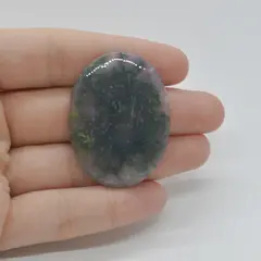 Cabochon Agat Moss 42x31x5mm C41