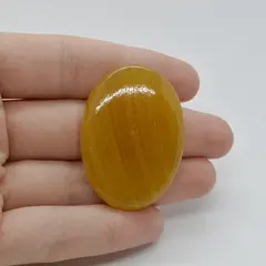 Cabochon Aragonit Galben 42x30x7mm C6