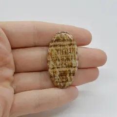 Cabochon Aragonit Peru 41x22x6mm C48