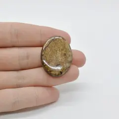 Cabochon Bronzit 31x22x5mm C11