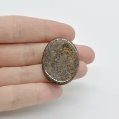 Cabochon Bronzit 34x25x3mm C32