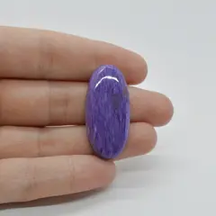 Cabochon Charoit 35x16x6mm C50