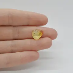 Cabochon Citrin 13x11x5mm C375