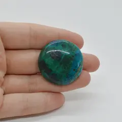 Cabochon Crisocola 32x32x7mm C29