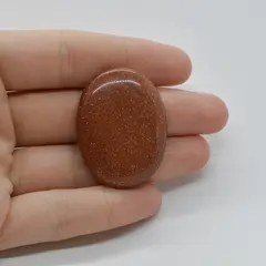 Cabochon Goldstone Maro 38x28x6mm C3