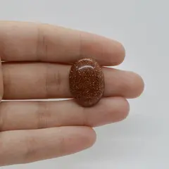 Cabochon Goldstone Maro 23x17x6mm C65