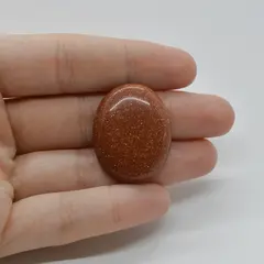 Cabochon Goldstone Maro 30x24x6mm C29