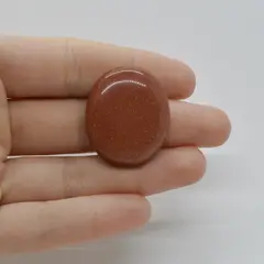 Cabochon Goldstone Maro 31x26x6mm C60