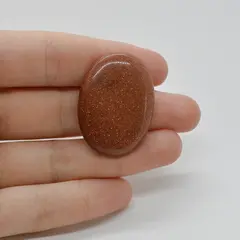 Cabochon Goldstone Maro 35x26x5mm C129