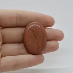 Cabochon Goldstone Maro 36x25x5mm C54