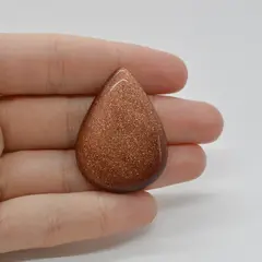 Cabochon Goldstone Maro 38x28x6mm C114