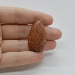 Cabochon Goldstone Maro 39x20x5mm C42