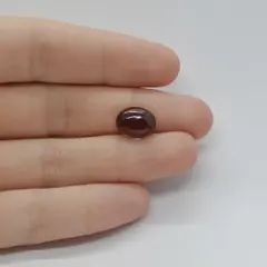 Cabochon Granat Hessonit 11x9x4mm C268