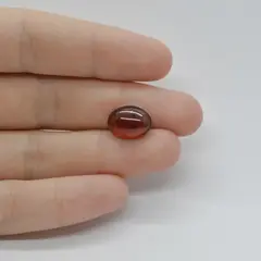 Cabochon Granat Hessonit 12x9x4mm C260