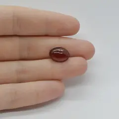 Cabochon Granat Hessonit 13x10x4mm C287