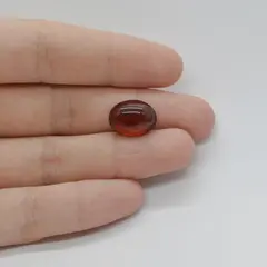 Cabochon Granat Hessonit 13x10x5mm C232