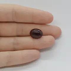 Cabochon Granat Hessonit 13x10x5mm C248