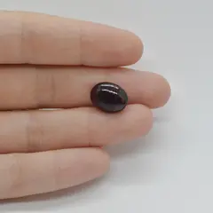 Cabochon Granat Hessonit 14x11x5mm C201