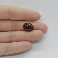 Cabochon Granat Hessonit 14x11x5mm C242