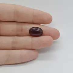 Cabochon Granat Hessonit 15x10x5mm C163