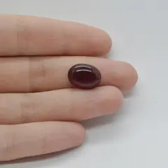 Cabochon Granat Hessonit 15x11x5mm C110