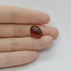 Cabochon Granat Hessonit 15x11x6mm C247