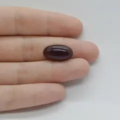 Cabochon Granat Hessonit 19x10x5mm C111