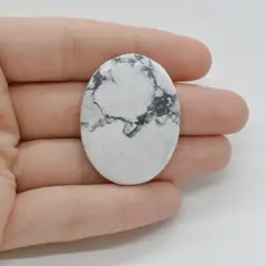 Cabochon Howlit 38x29x6mm C54